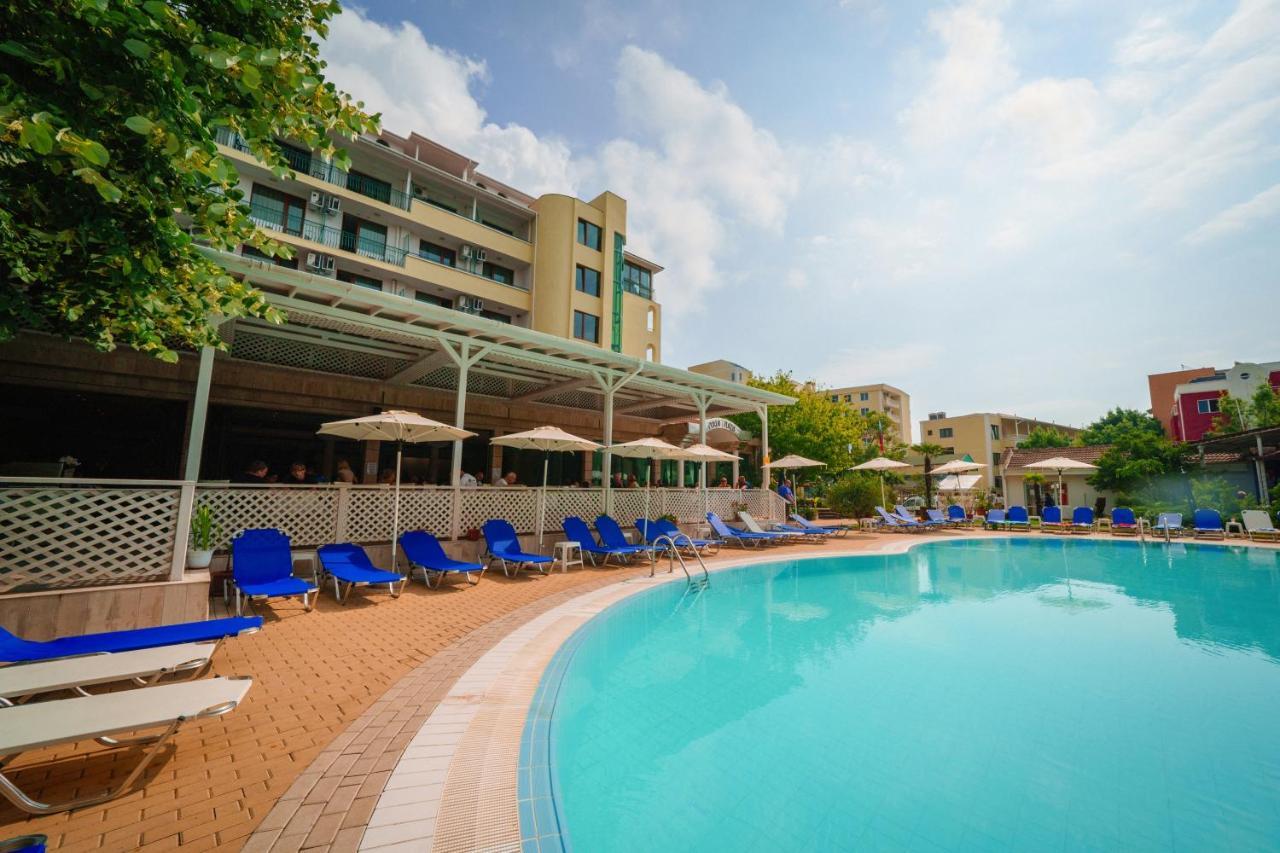 Perla Plaza Hotel Primorsko Exterior foto